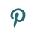 Pinterest logo in teal color on a white background