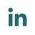 LinkedIn logo on a white background