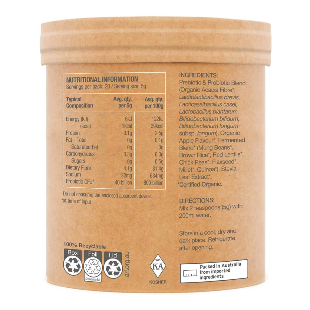 Raw Organic Probiotics - Cloudy Apple