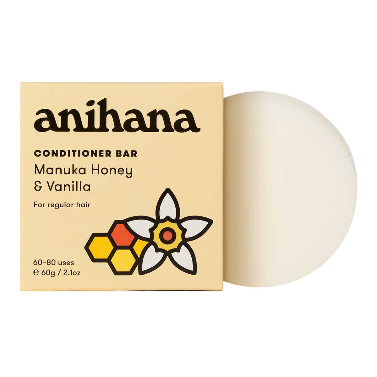 Anihana Conditioner Bar - Manuka Honey & Vanilla _2