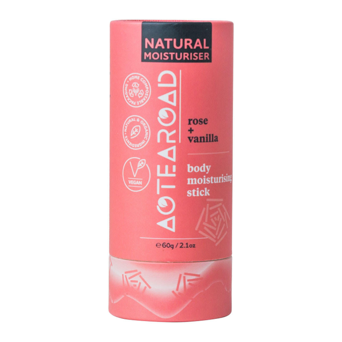 Aotearoad Body Moisturising Stick Rose Vanilla_1