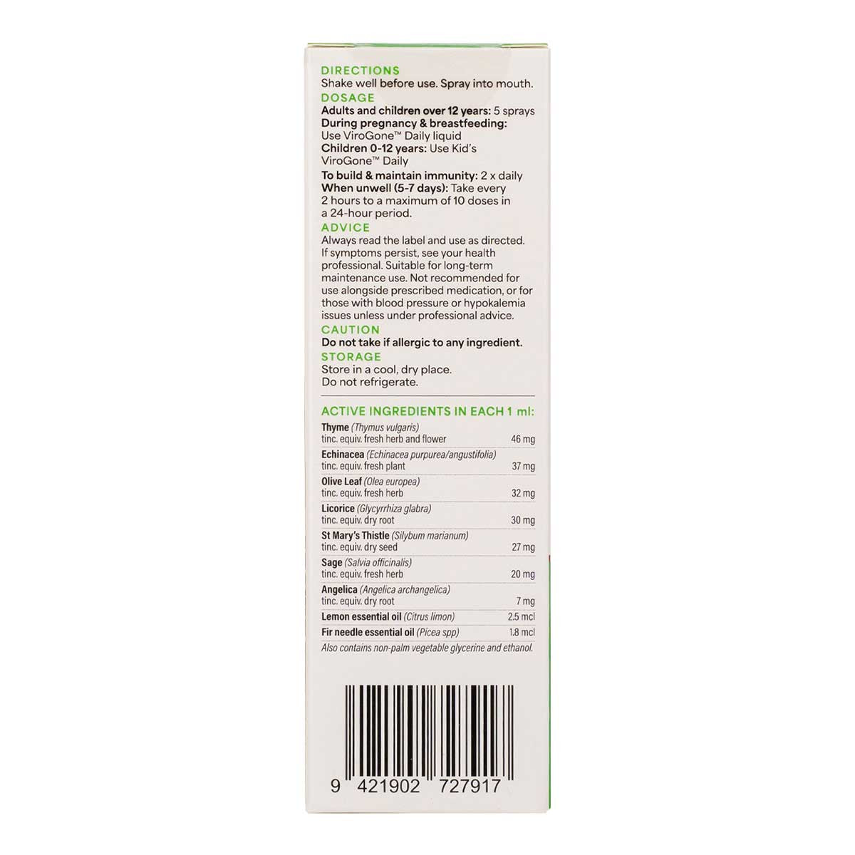 artemis Virogone Oral Spray Concentrate _5