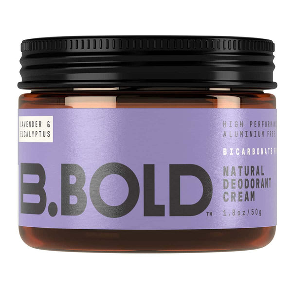 Lavender & Eucalyptus Deodorant Cream (Bicarbonate Free)