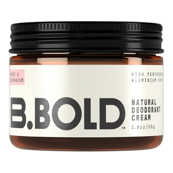 Rose & Geranium Deodorant Cream