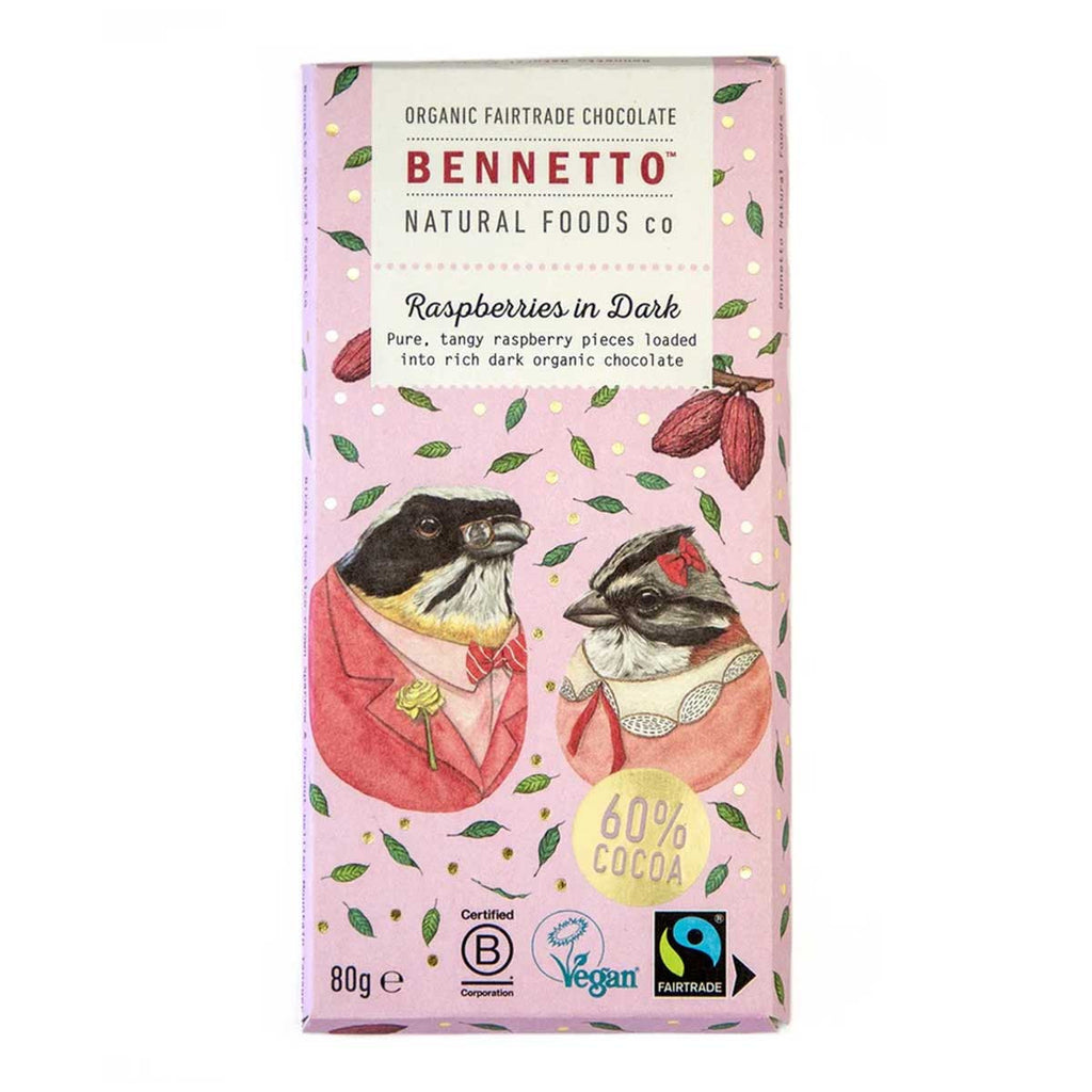 Bennetto Raspberries in Dark Organic Chocolate _1