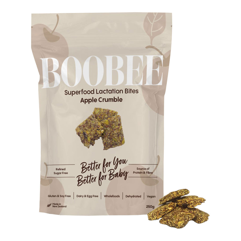 BOOBEE Superfood Lactation Bites - Apple Crumble _1