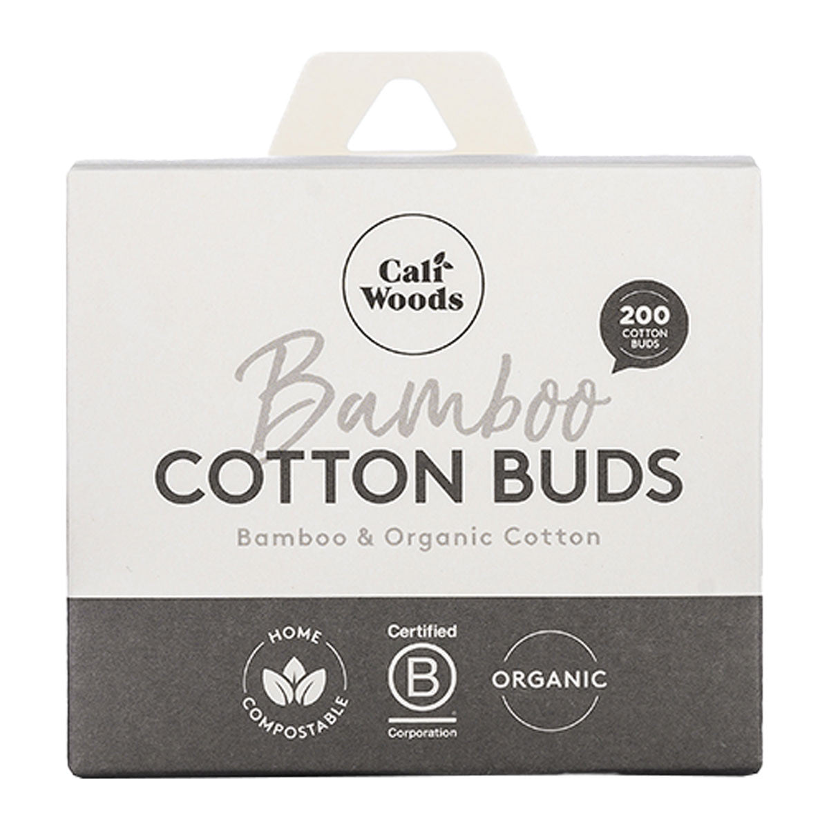 CaliWoods Bamboo & Organic Cotton Buds _1