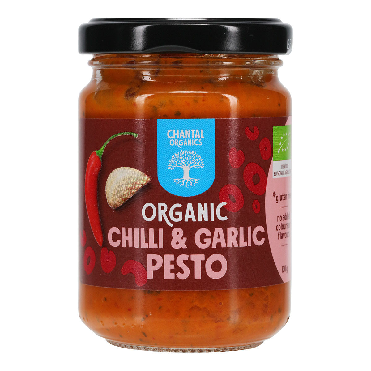 Chantal Organics Organic Chilli & Garlic Pesto _1