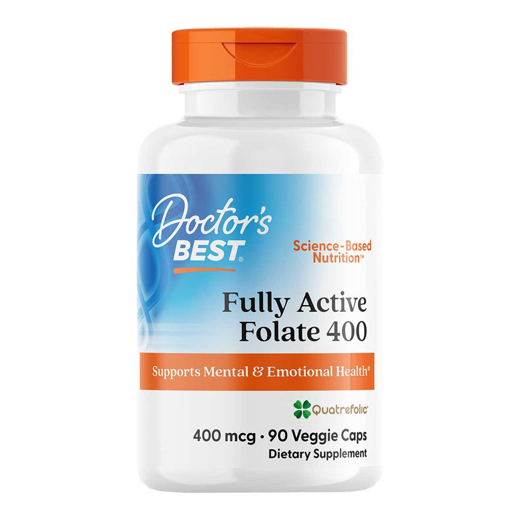 Doctor's Best Fully Active Folate 400 _1