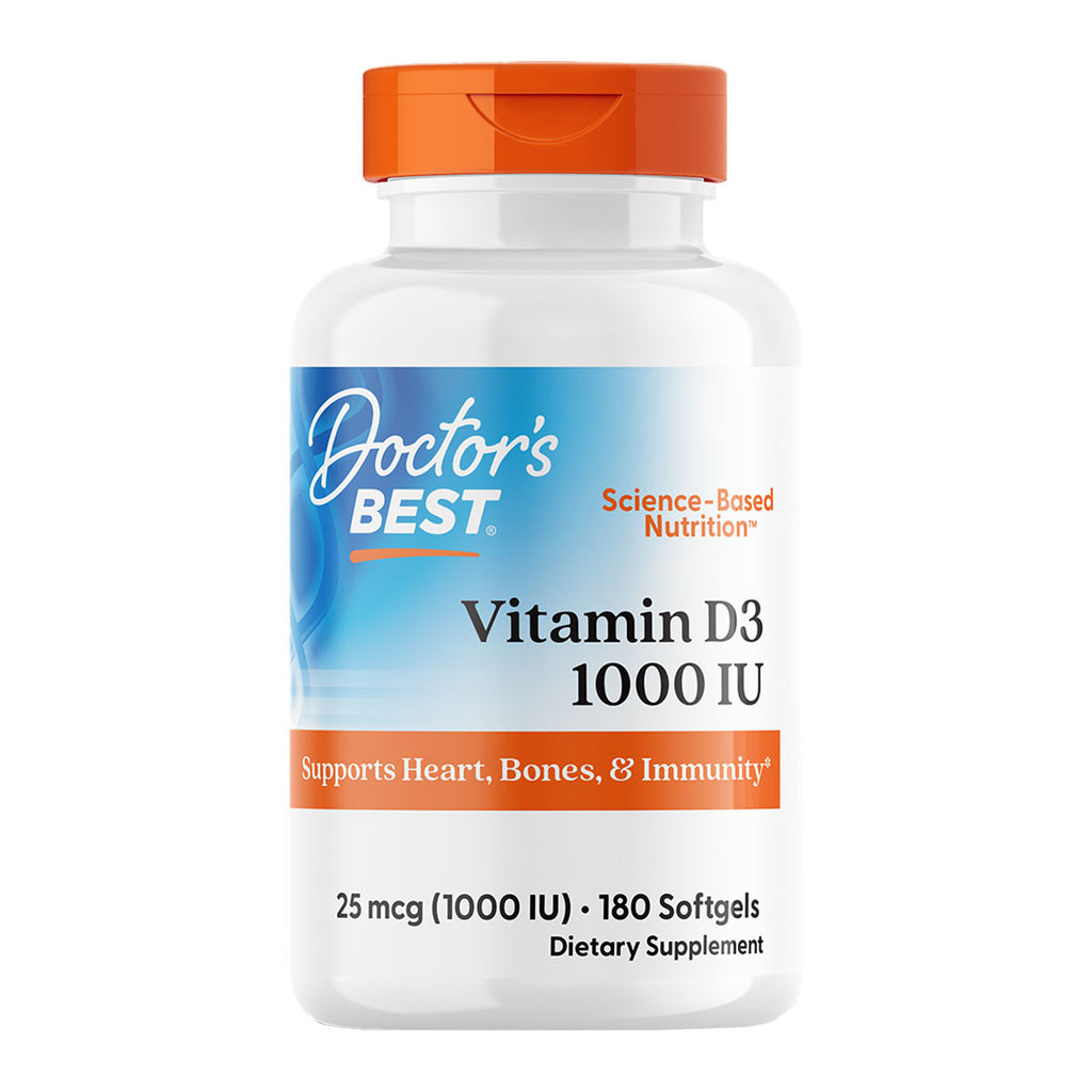 Doctor's Best Vitamin D3 1000IU _1