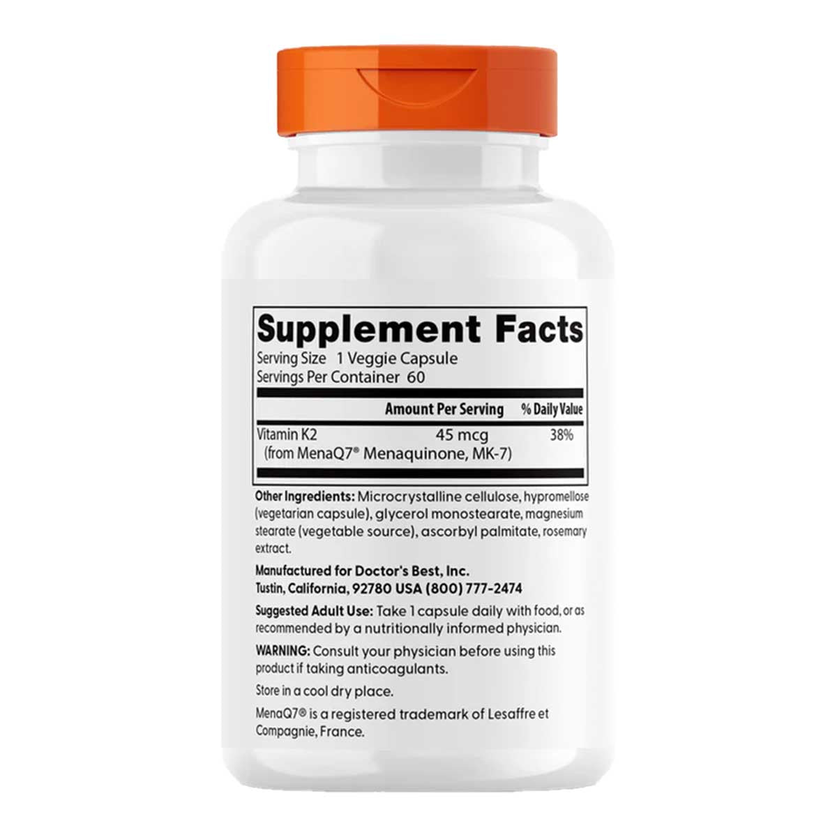 Doctor's Best Vitamin K2 with MK-7 _2