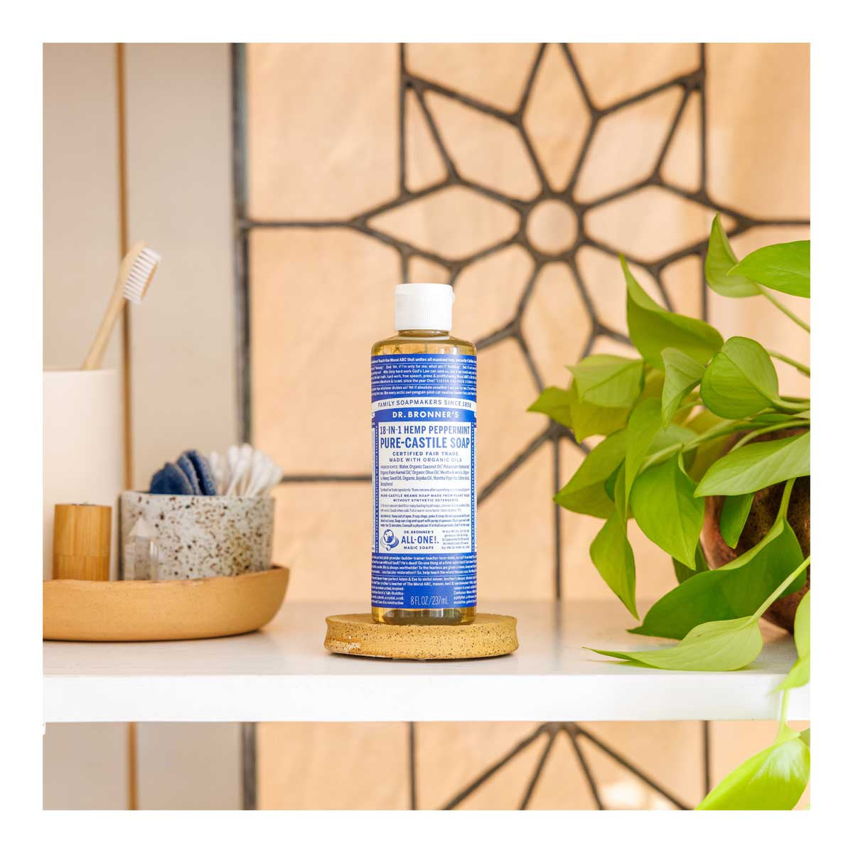 Dr Bronner's Peppermint Liquid Soap _2