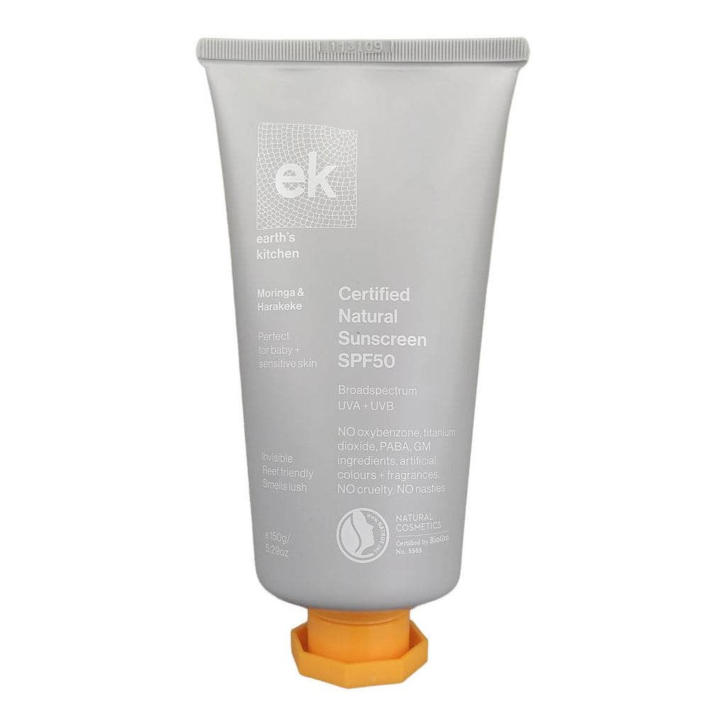 Earth's Kitchen Moringa & Harakeke Certified Natural Sunscreen SPF50 _1