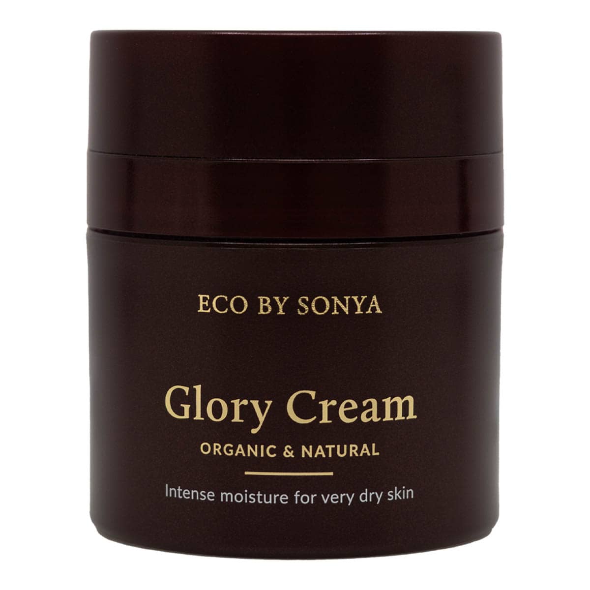 Jar of Glory Cream by on a white background.