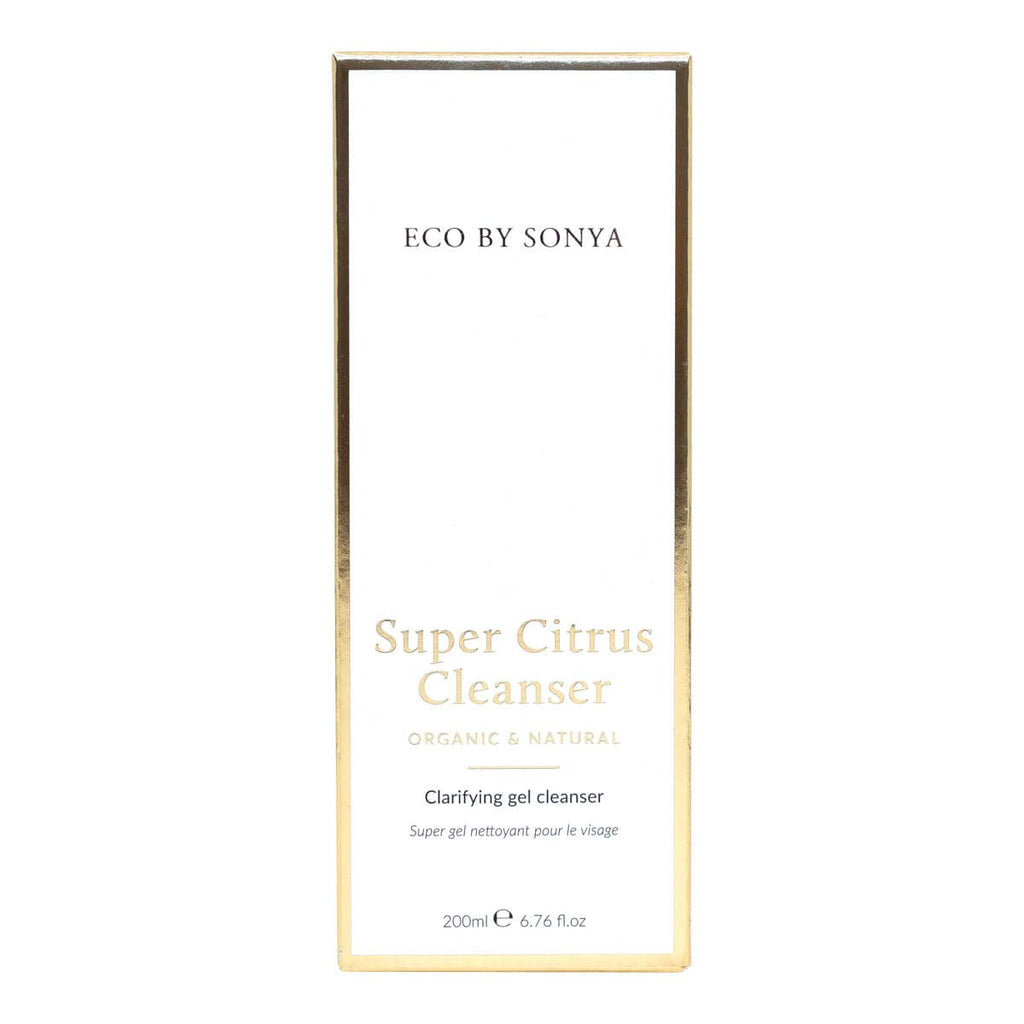 Super Citrus Cleanser packaging by Eco by Sonya on a white background.