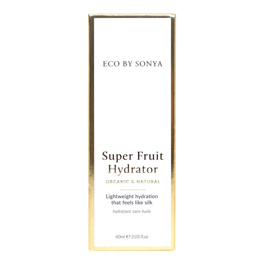 Eco by Sonya Super Fruit Hydrator packaging on a white background.