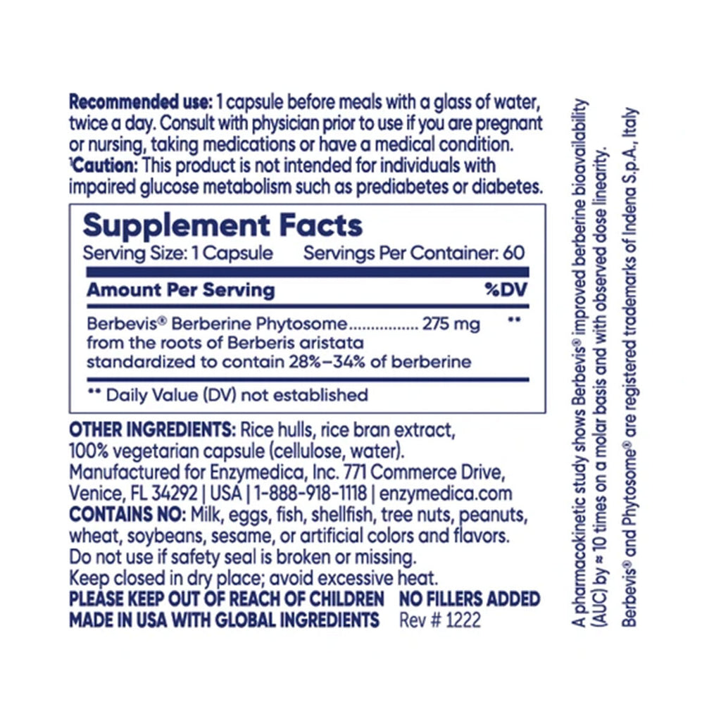 Enzymedica Berberine Phytosome _2