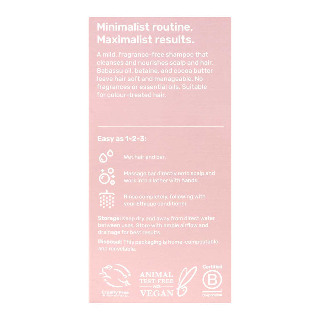Ethique Gentle Solid Shampoo Fragrance-Free _5