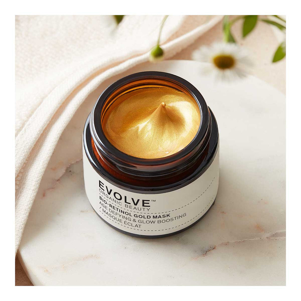 Evolve Organic Beauty Bio-Retinol Gold Mask _3