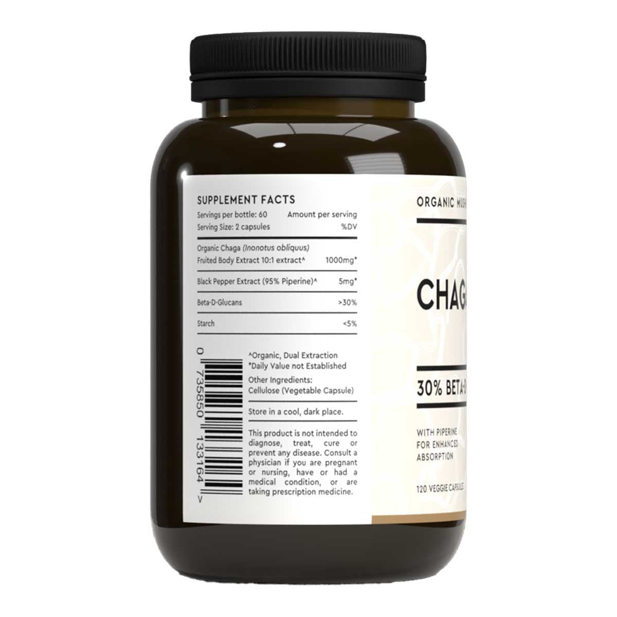 FLOW STATE Chaga Organic Mushroom Extract _2