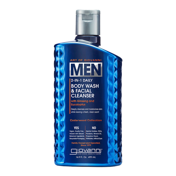 MEN 2-in-1 Daily Body Wash & Facial Cleanser