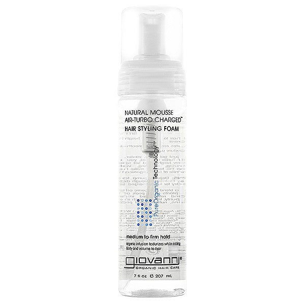 Giovanni Natural Mousse - Air-Turbo Charged Styling Foam_1