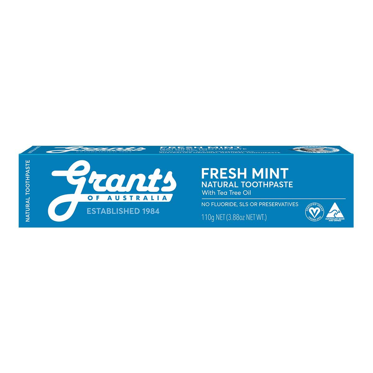 Grants Fresh Mint with Tea Tree Natural Toothpaste _3