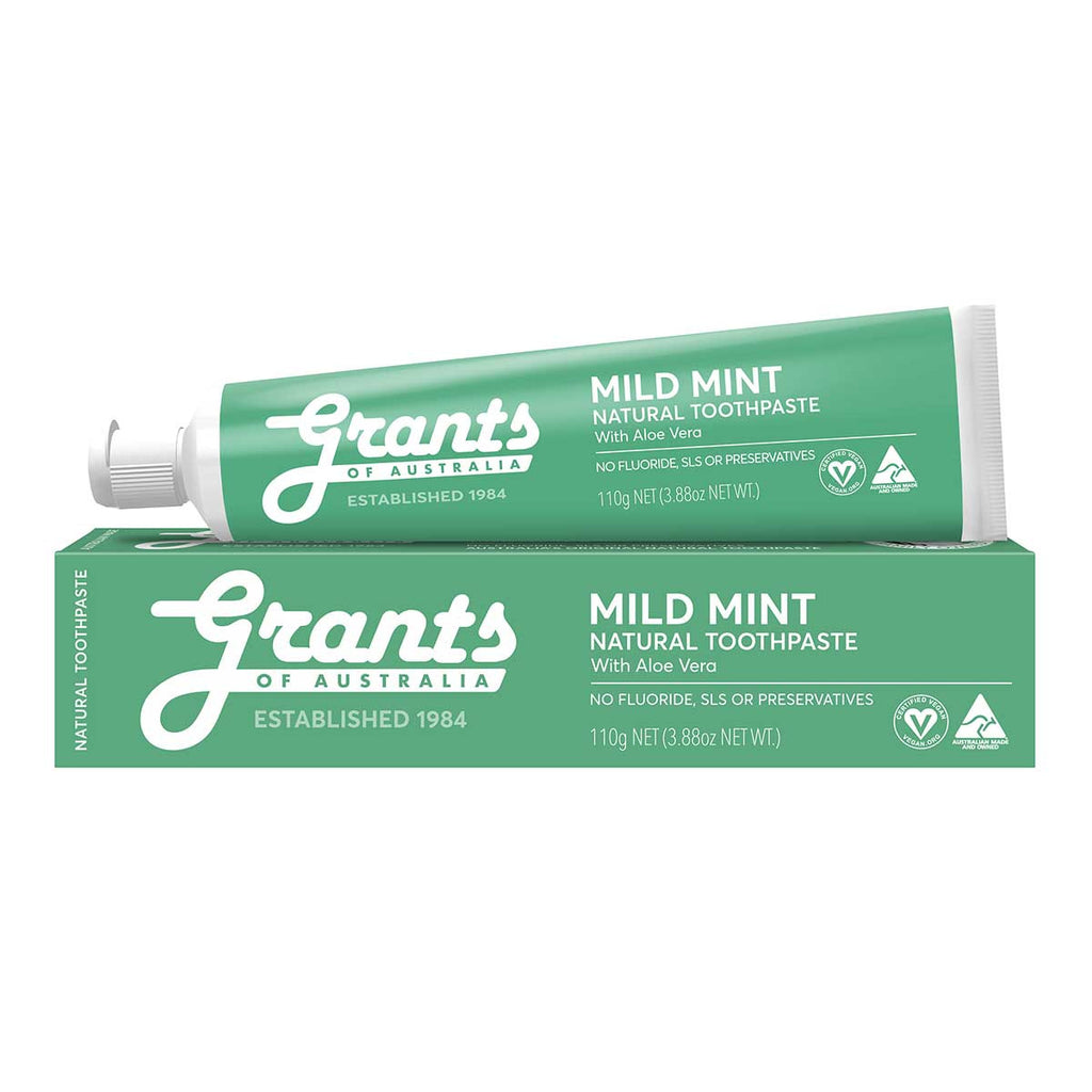 Grants Mild Mint with Aloe Vera Natural Toothpaste _1
