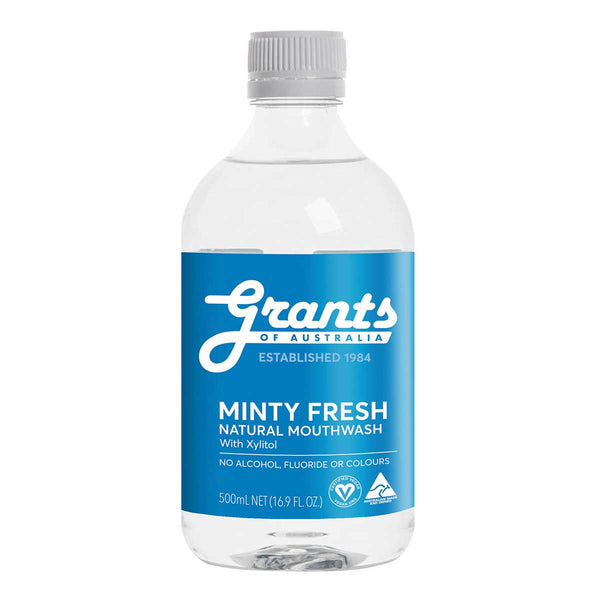 Minty Fresh Natural Mouthwash
