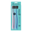 100% Recycled Charcoal-Infused Toothbrush - Medium