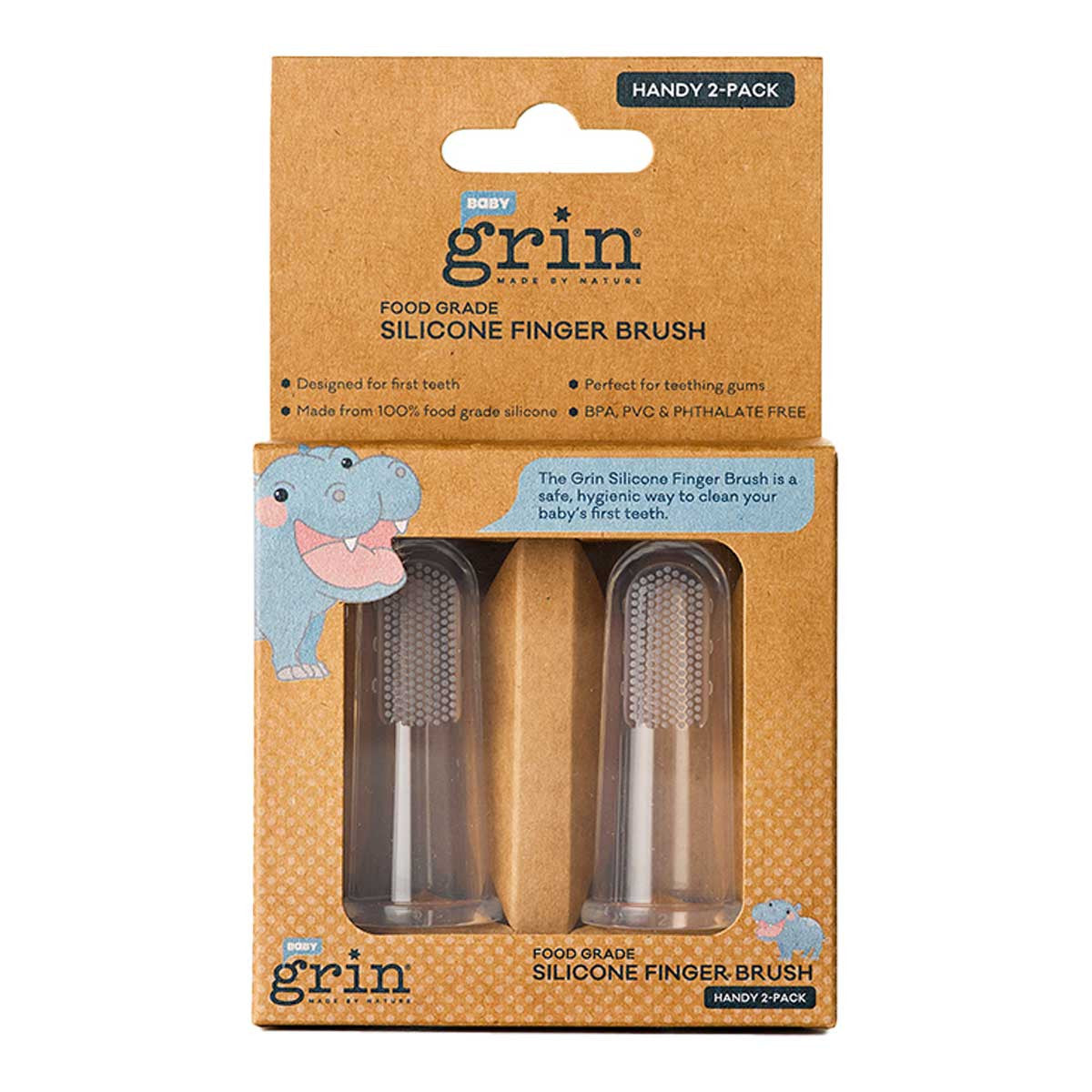 Grin Food Grade Silicone Finger Brush _1