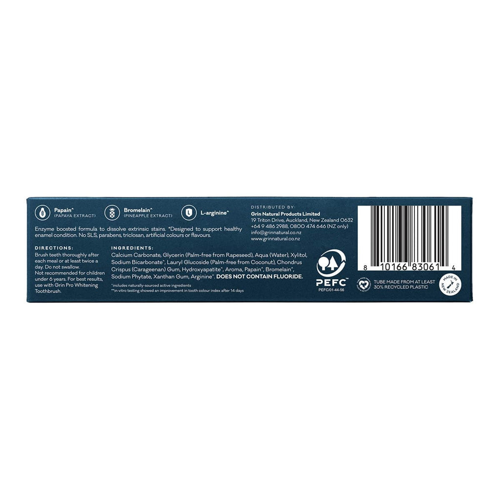 Grin Pro Enzyme Whitening Toothpaste Nano-Hydroxyapatite _3