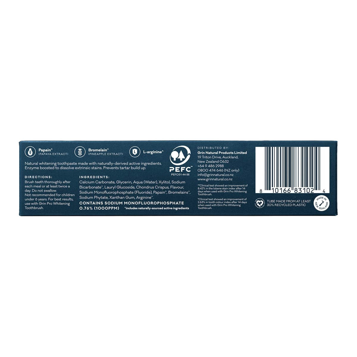 Grin Pro Enzyme Whitening with Fluoride Toothpaste _3