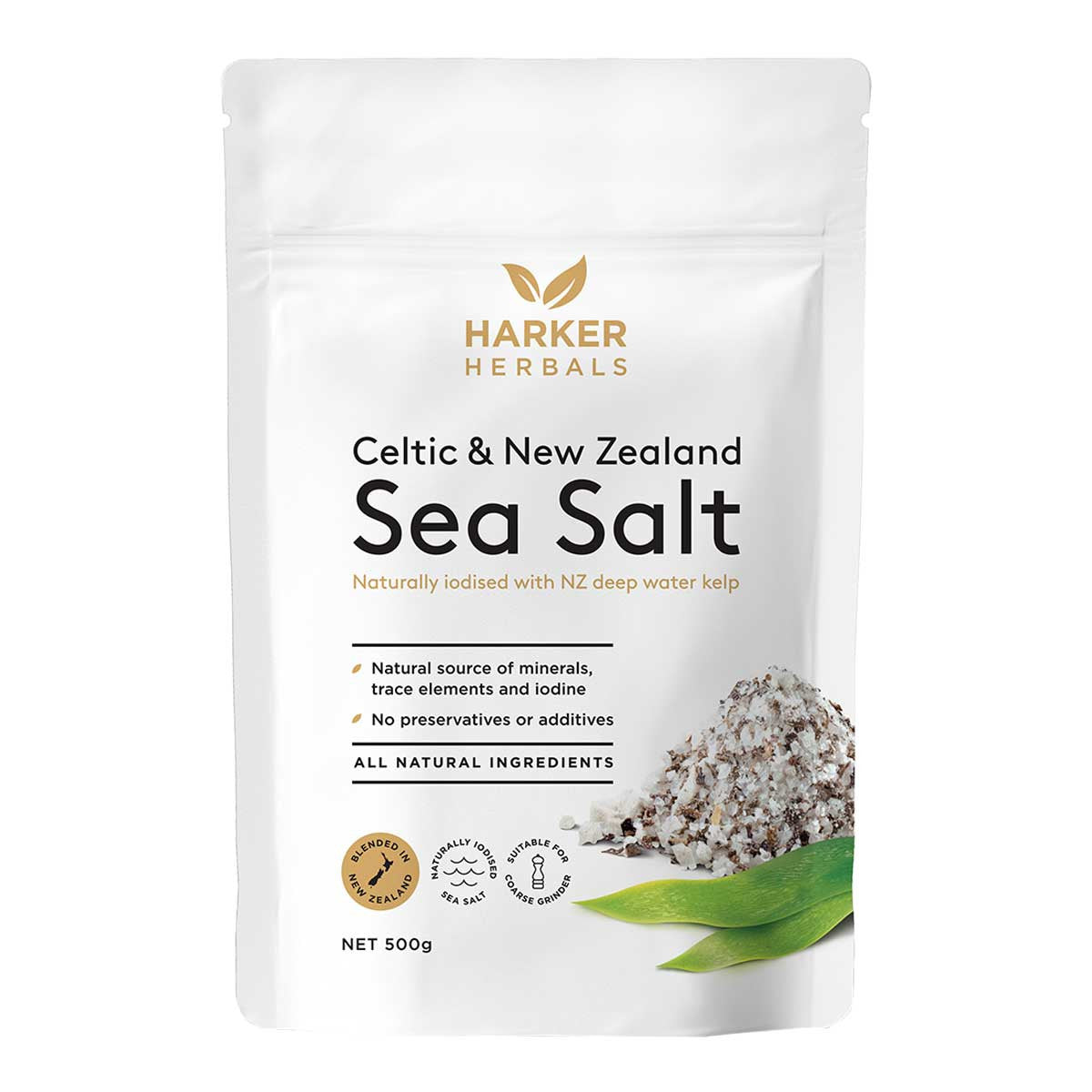 Harker Herbals Harkers Sea Salt with Sea Kelp - 1022_2