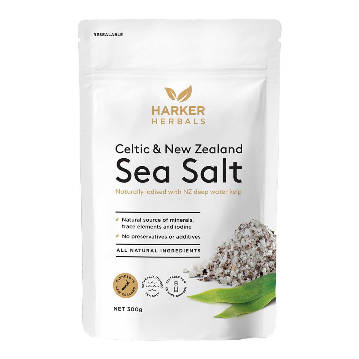 Harker Herbals Harkers Sea Salt with Sea Kelp - 1022_1
