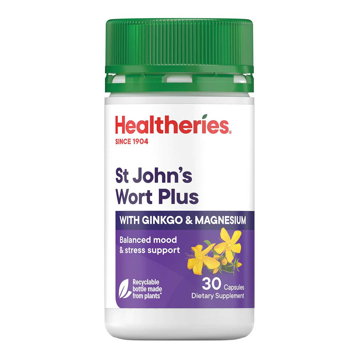 Healtheries St John's Wort Plus With Ginko & Magnesium _1