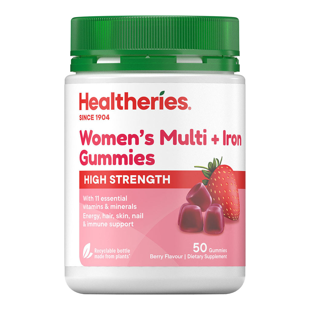 Healtheries Women's Multi + Iron Gummies High Strength _1