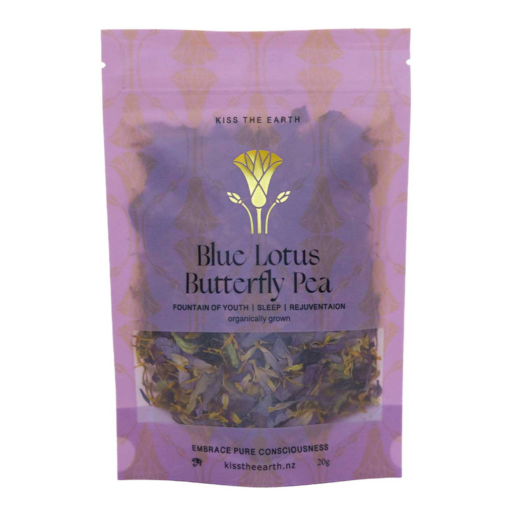 Kiss The Earth Blue Lotus Butterfly Pea - Fountain Of Youth _1