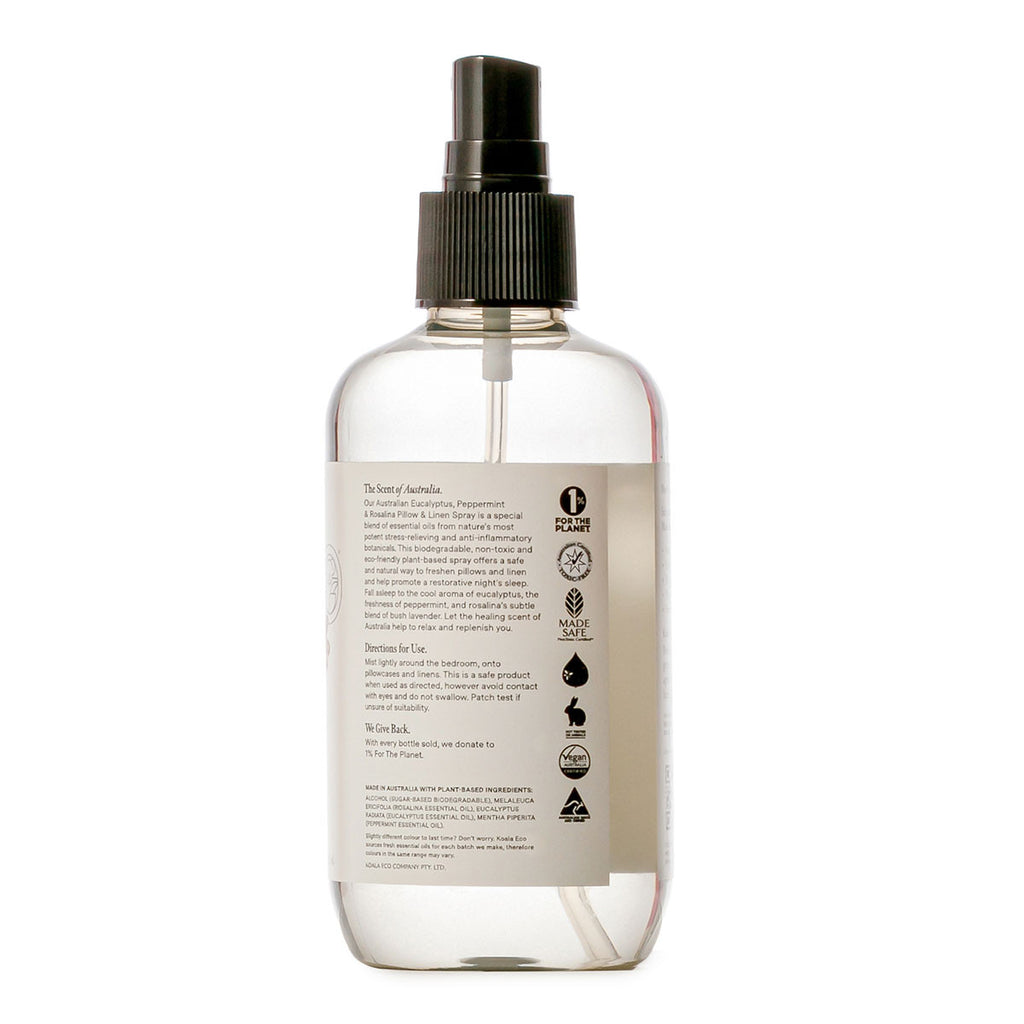 Koala Eco Natural Pillow & Linen Spray Eucalyptus Peppermint & Rosalina _3