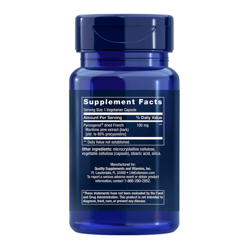 Life Extension Pycnogenol French Maritime Pine Bark Extract_2