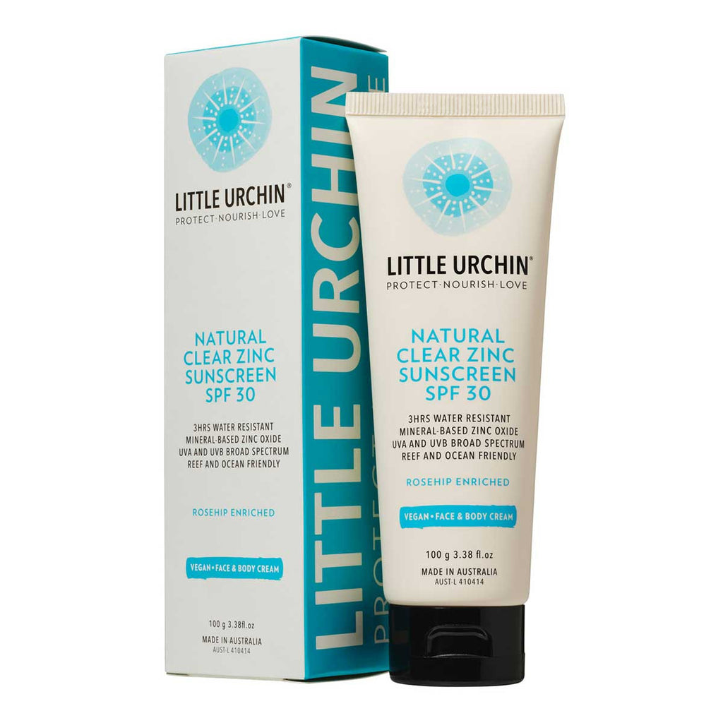 Little Urchin Natural Clear Zinc Sunscreen SPF 30 _1