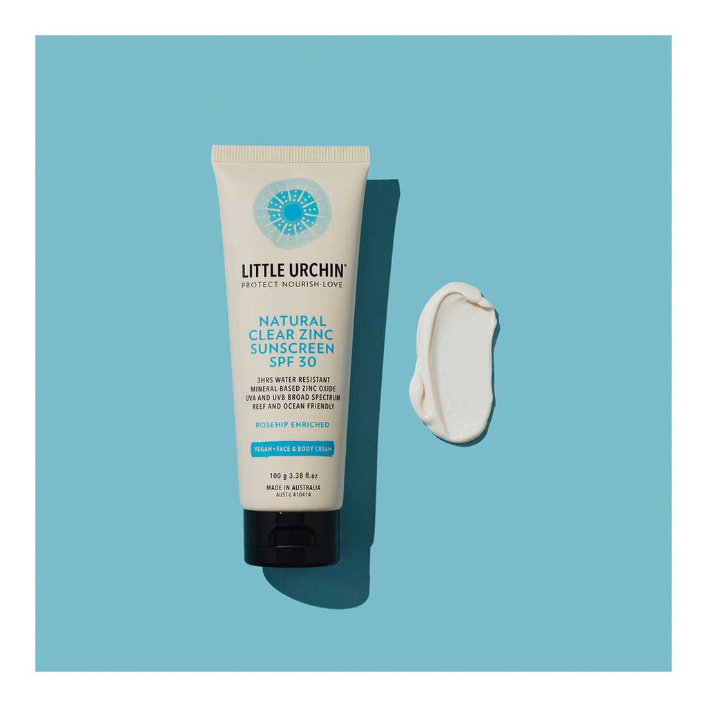 Little Urchin Natural Clear Zinc Sunscreen SPF 30 _5