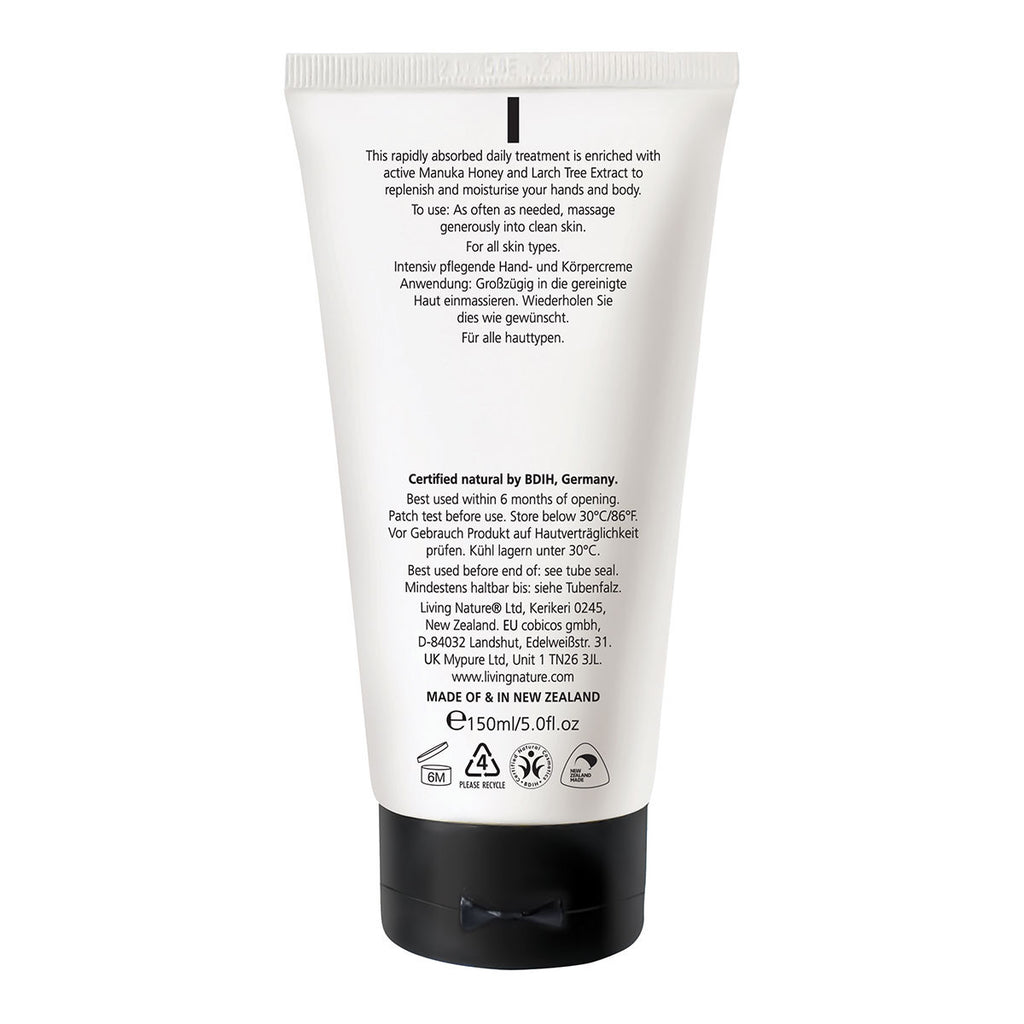 Living Nature Nourishing Hand & Body Cream _2