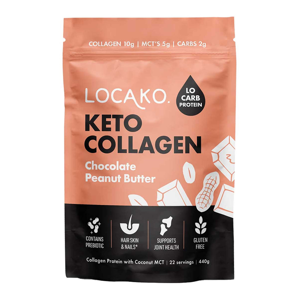 Locako Collagen Chocolate Peanut Butter - Keto _1