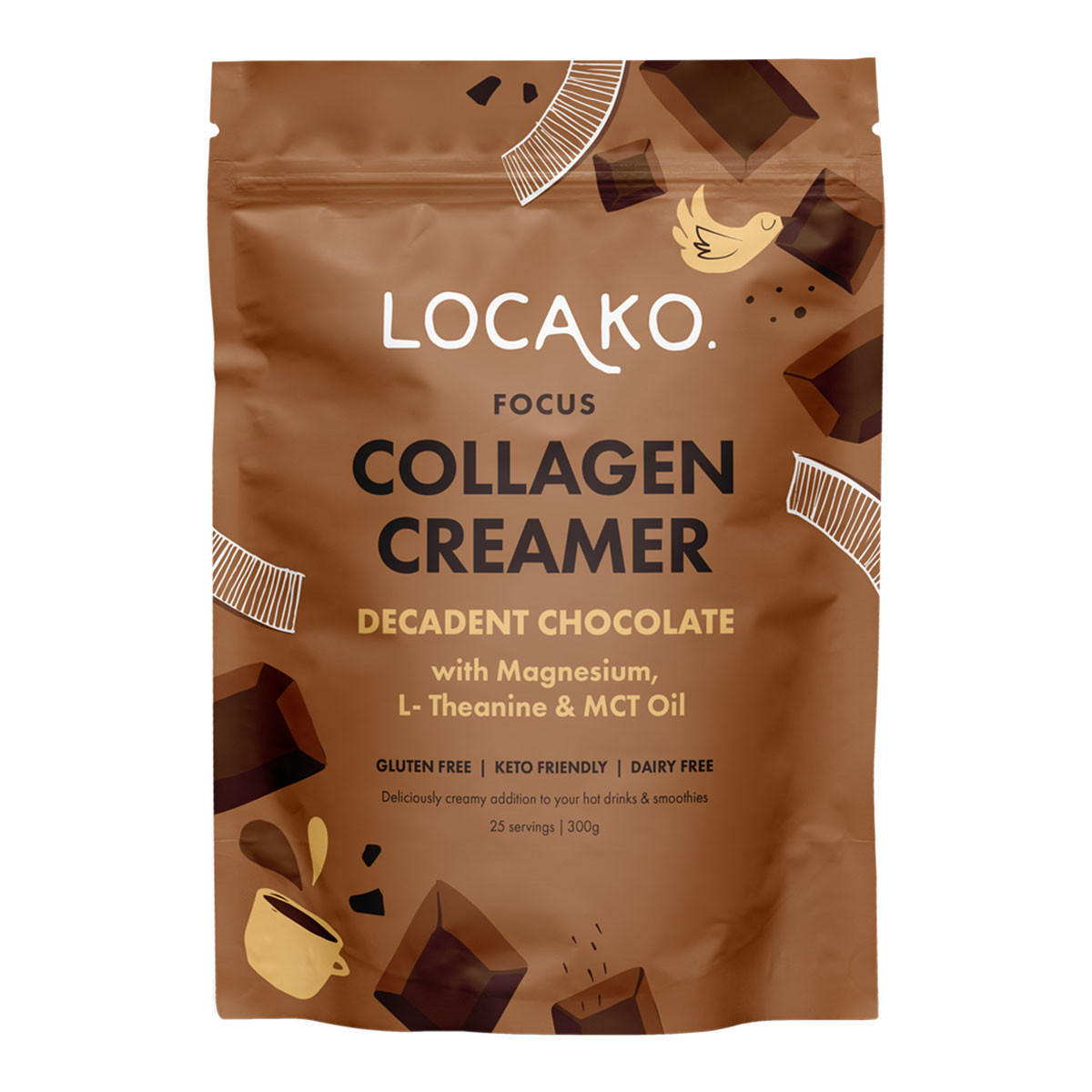 Locako Focus Collagen Creamer - Decadent Chocolate_1