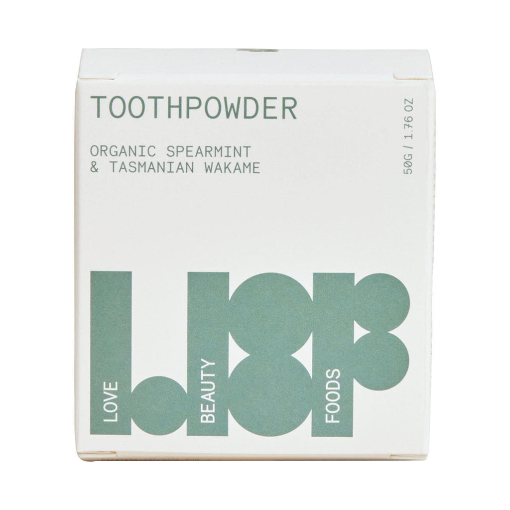 Love Beauty Foods Toothpowder - Organic Spearmint and Tasmanian Wakame_1