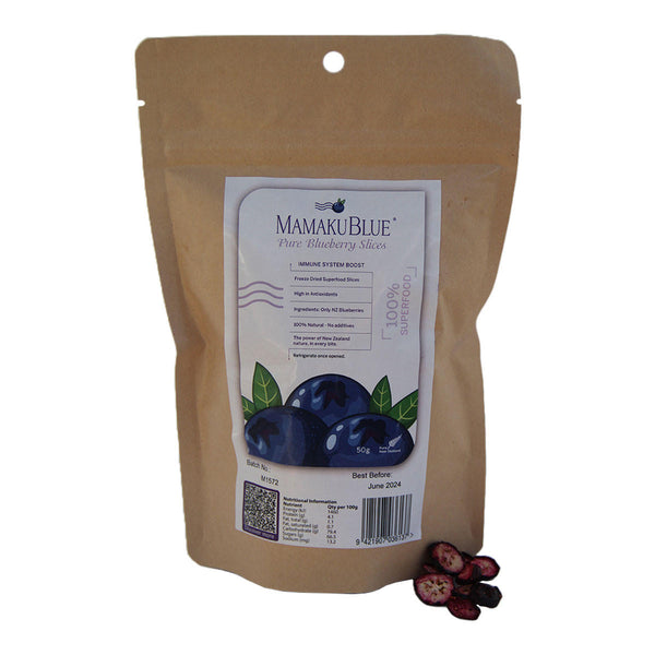 Pure Blueberry Slices