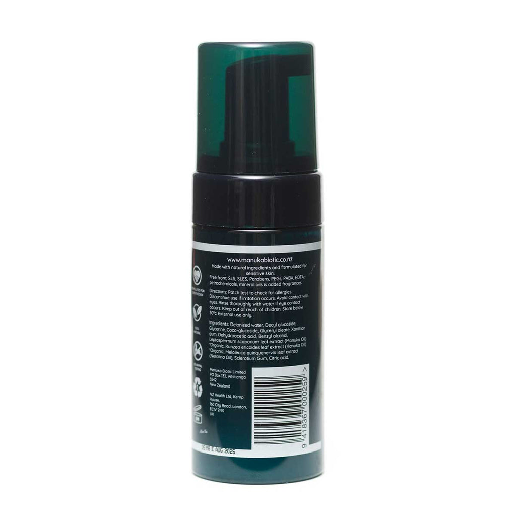 Manuka Biotic Natural Foaming Cleanser For Sensitive Skin With Manuka Oil _2