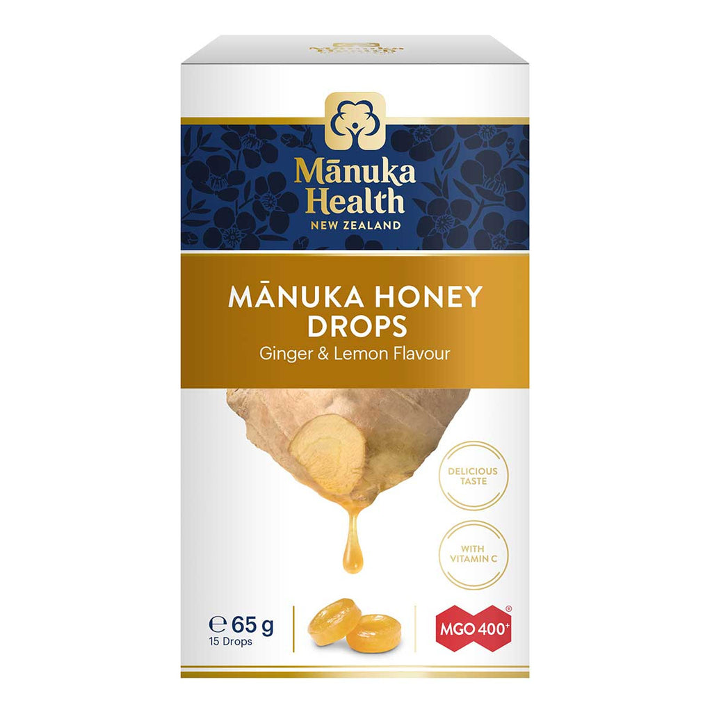 Manuka Health Manuka Honey Drops - Ginger & Lemon _1
