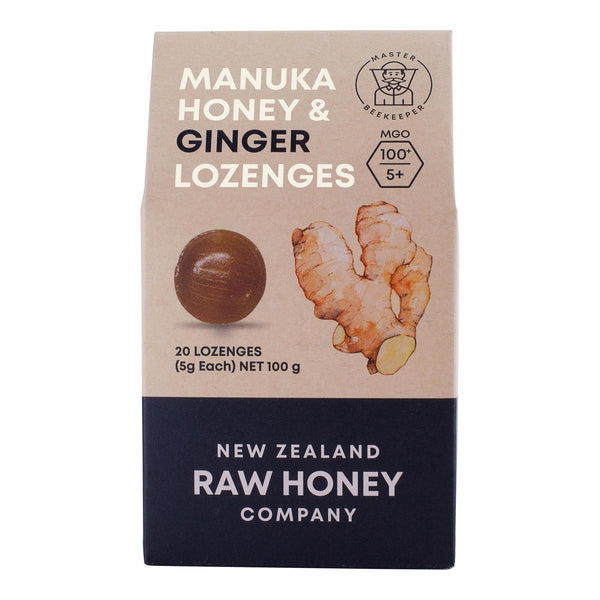 Manuka Honey & Ginger Lozenges